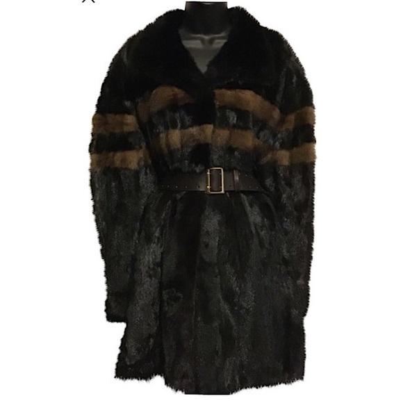Kaufman Furs Ranch Mink 3/4 length